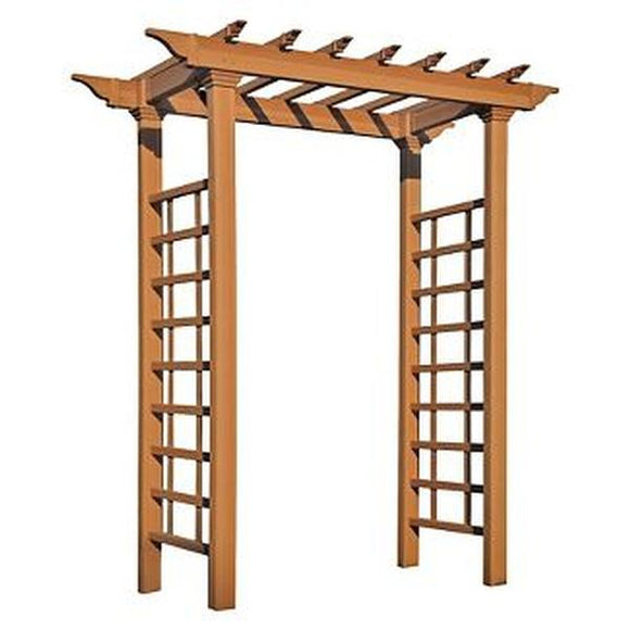 Arbor Wedding Arch, Brown